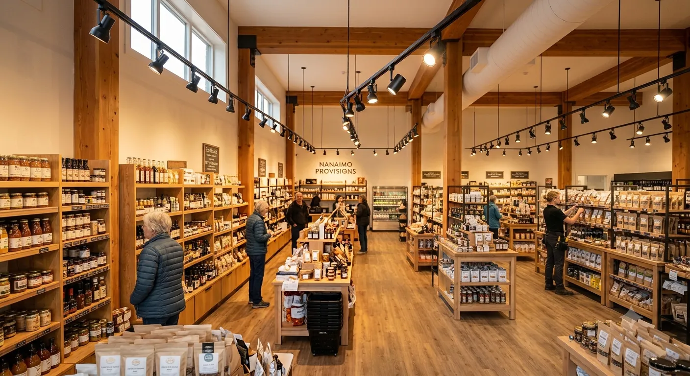 Verified high-end commercial lighting installation in Nanaimo