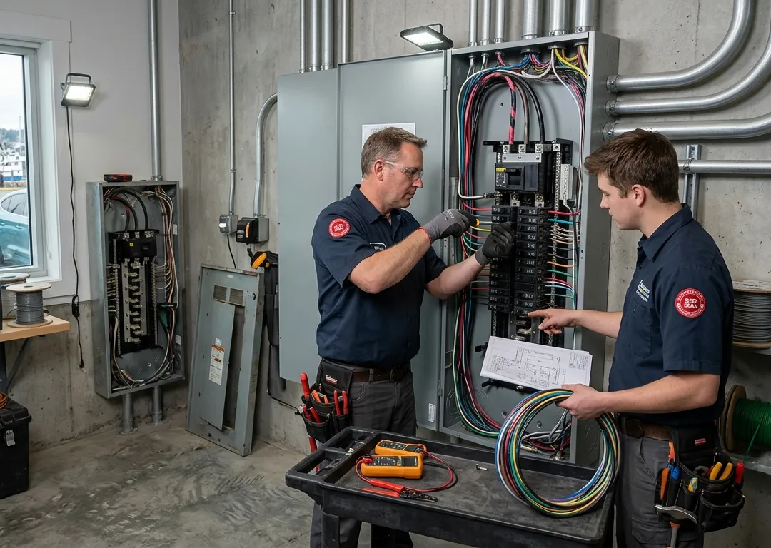 Commercial Electrical Panel Upgrades in Nanaimo