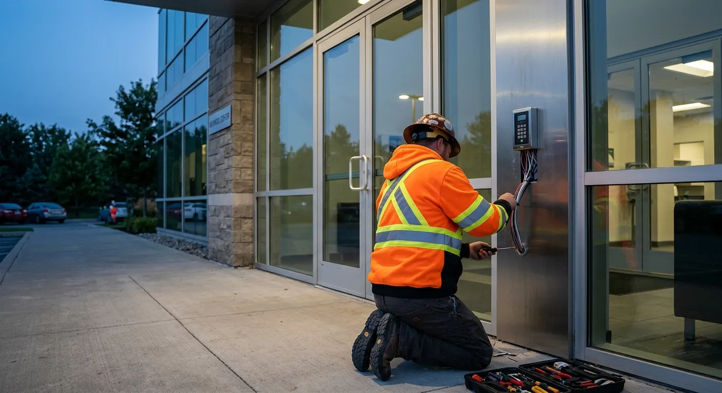 Nanaimo custom commercial security access control