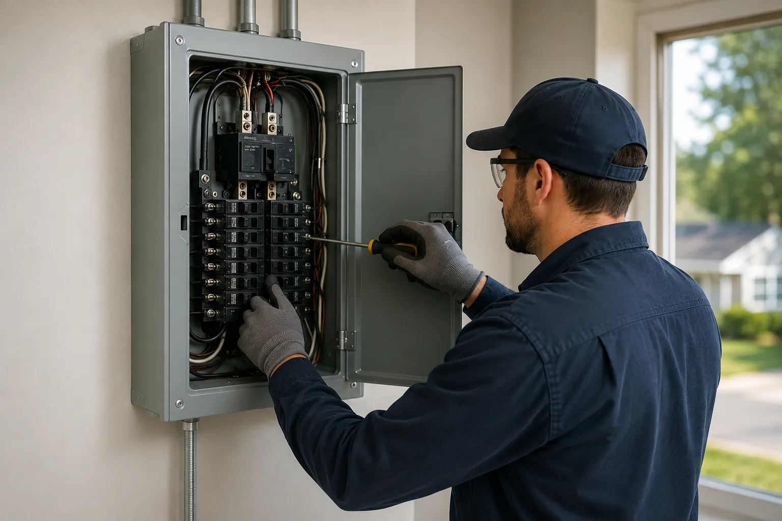 Home Electrical Panel Upgrade in Nanaimo