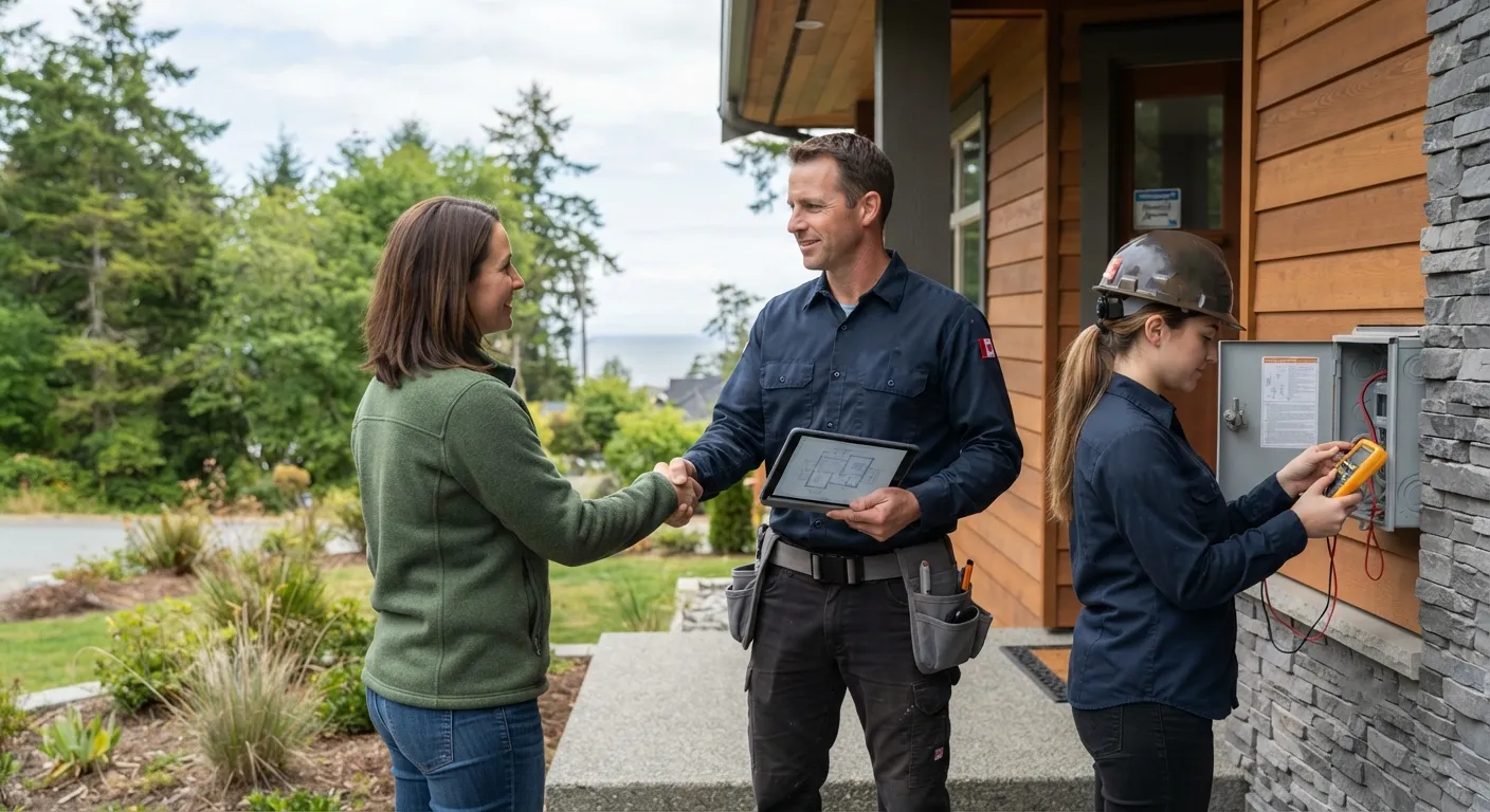 Verified high-end ceiling fan installation in Nanaimo